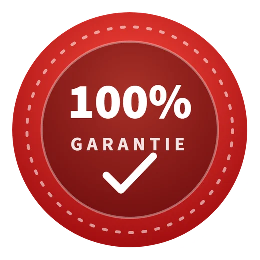 Rotes Siegel: 100 % Garantie