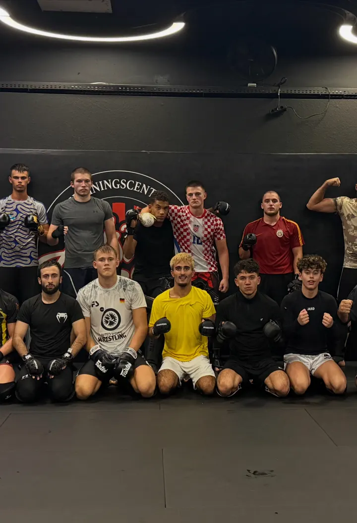 Gruppenfoto der AllStars-Mitglieder nach dem Training